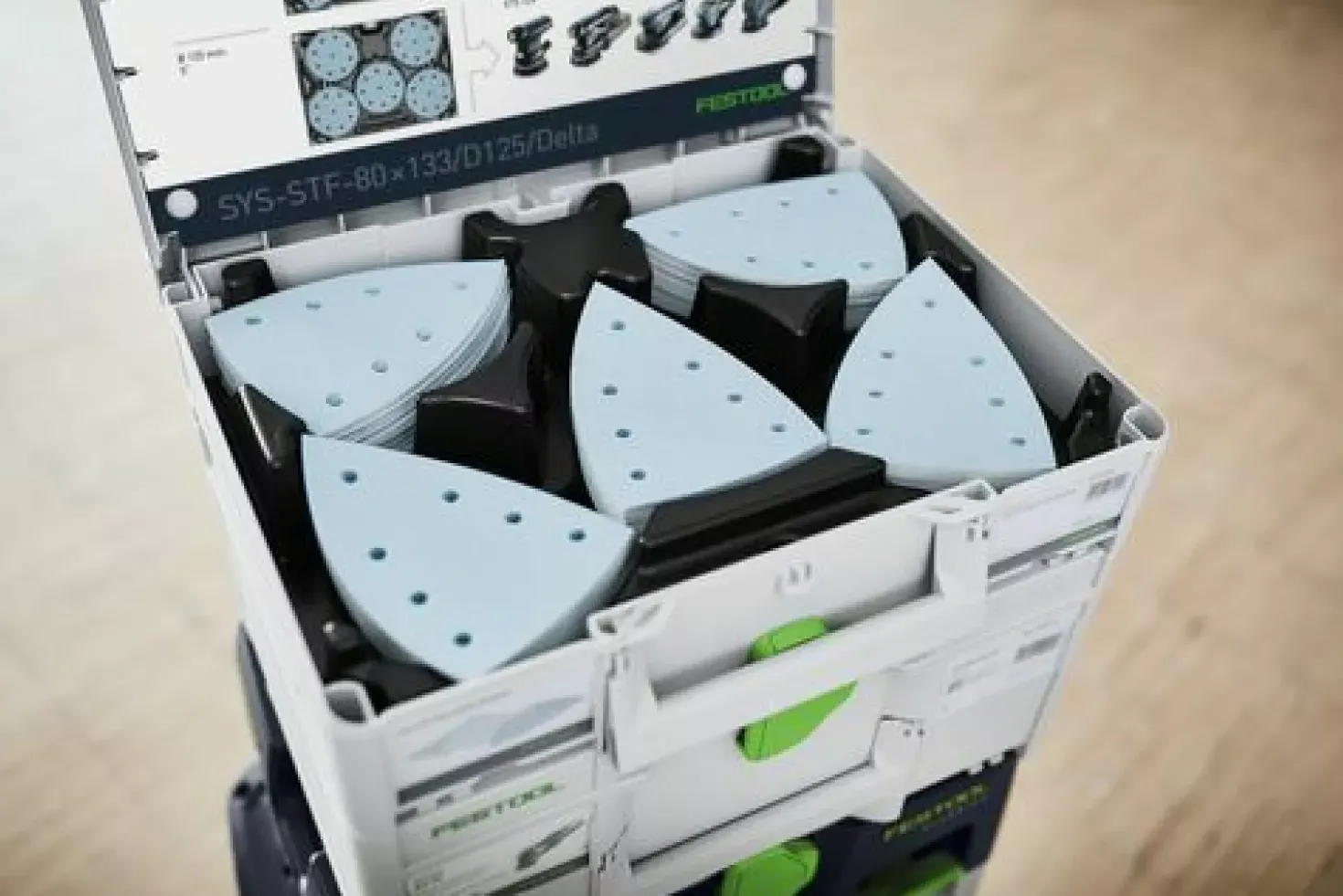 Festool SYS-STF-80x133/D125/Delta Systainer³ - 6 vakken