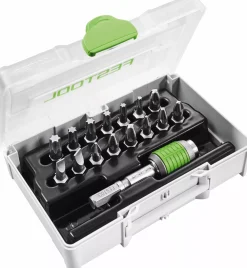 Festool SYS3XXS CE-MX BHS 60 16-delige bitset in microsystainer - PZ/PH/TX/SZ