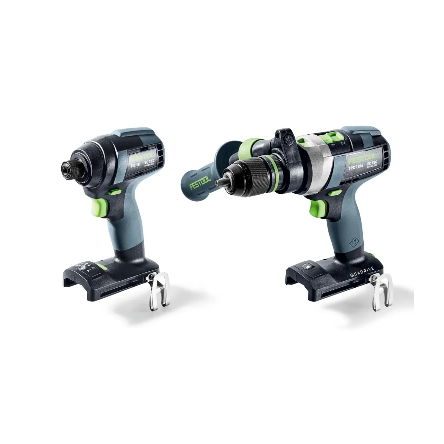 Festool TID 18 Basic-Set TPC 18V accu slagschroevendraaier (TID 18) en accu klopboormachine (TCP 18/4) combiset in systainer