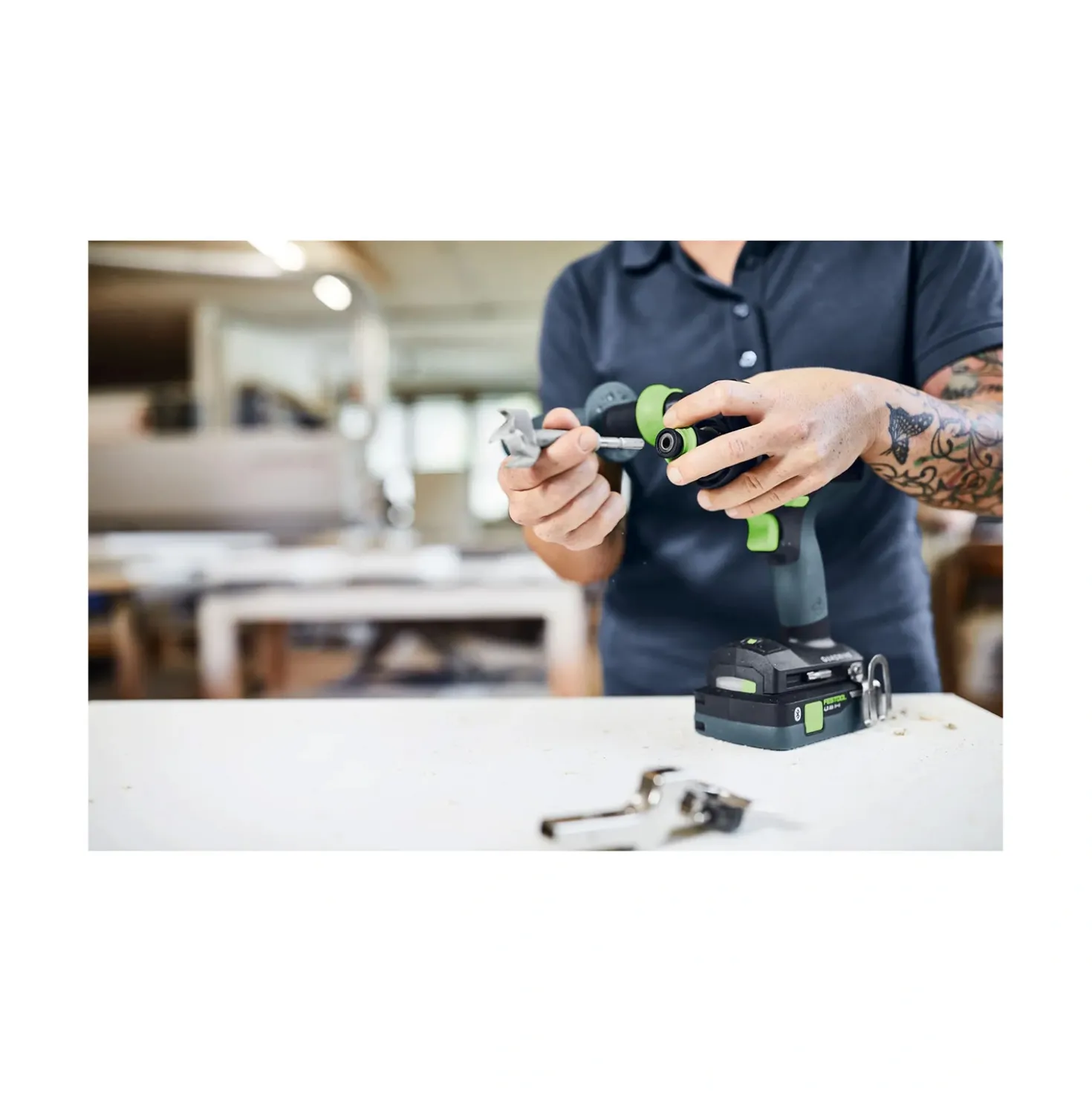 Festool TPC 18 Basic-Set/XL 18V accu klopboormachine in systainer