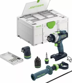 Festool TPC 18/4 I-Basic-Set 18V Li-Ion accu klopboormachine body incl. accessoires in systainer - 75Nm