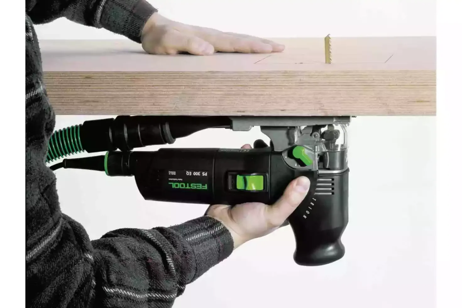 Festool TRION PS 300 EQ-Plus Decoupeerzaagmachine in systainer - 720W - 120mm