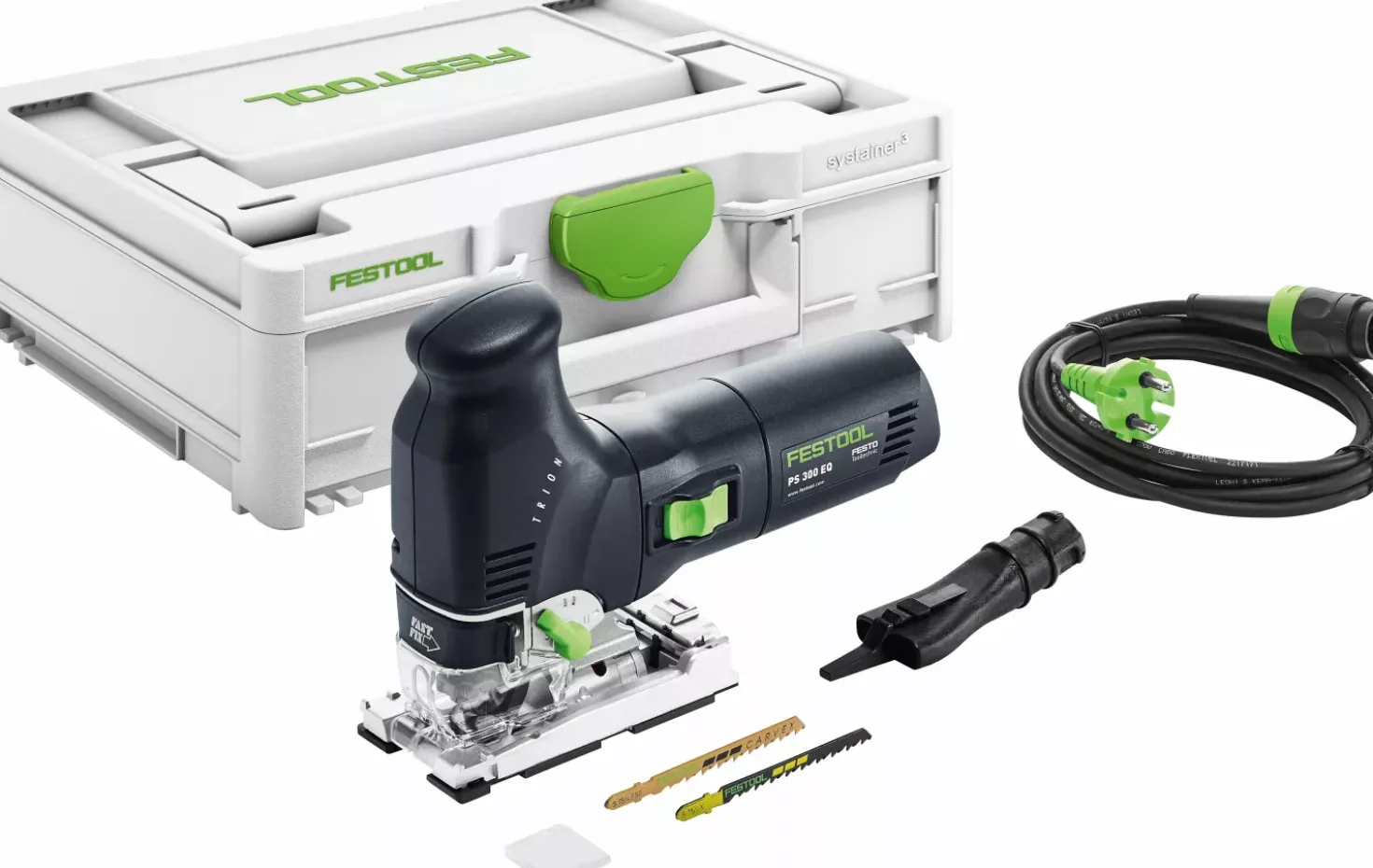 Festool TRION PS 300 EQ-Plus Decoupeerzaagmachine in systainer - 720W - 120mm