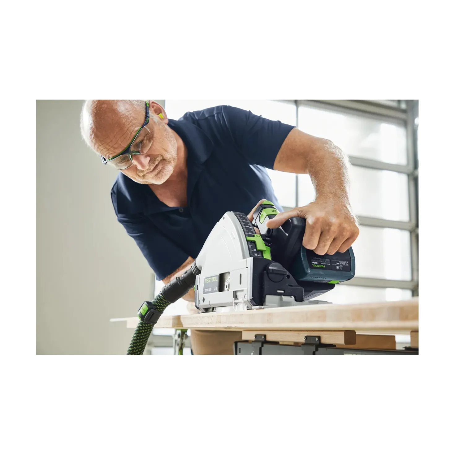 Festool TSC 55 KEB-Basic 18V Accu invalcirkelzaag - 160 mm