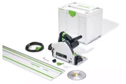 Festool TS 55 FEBQ-Plus-FS Invalcirkelzaagmachine incl. geleiderail in systainer - 1200W - 160mm