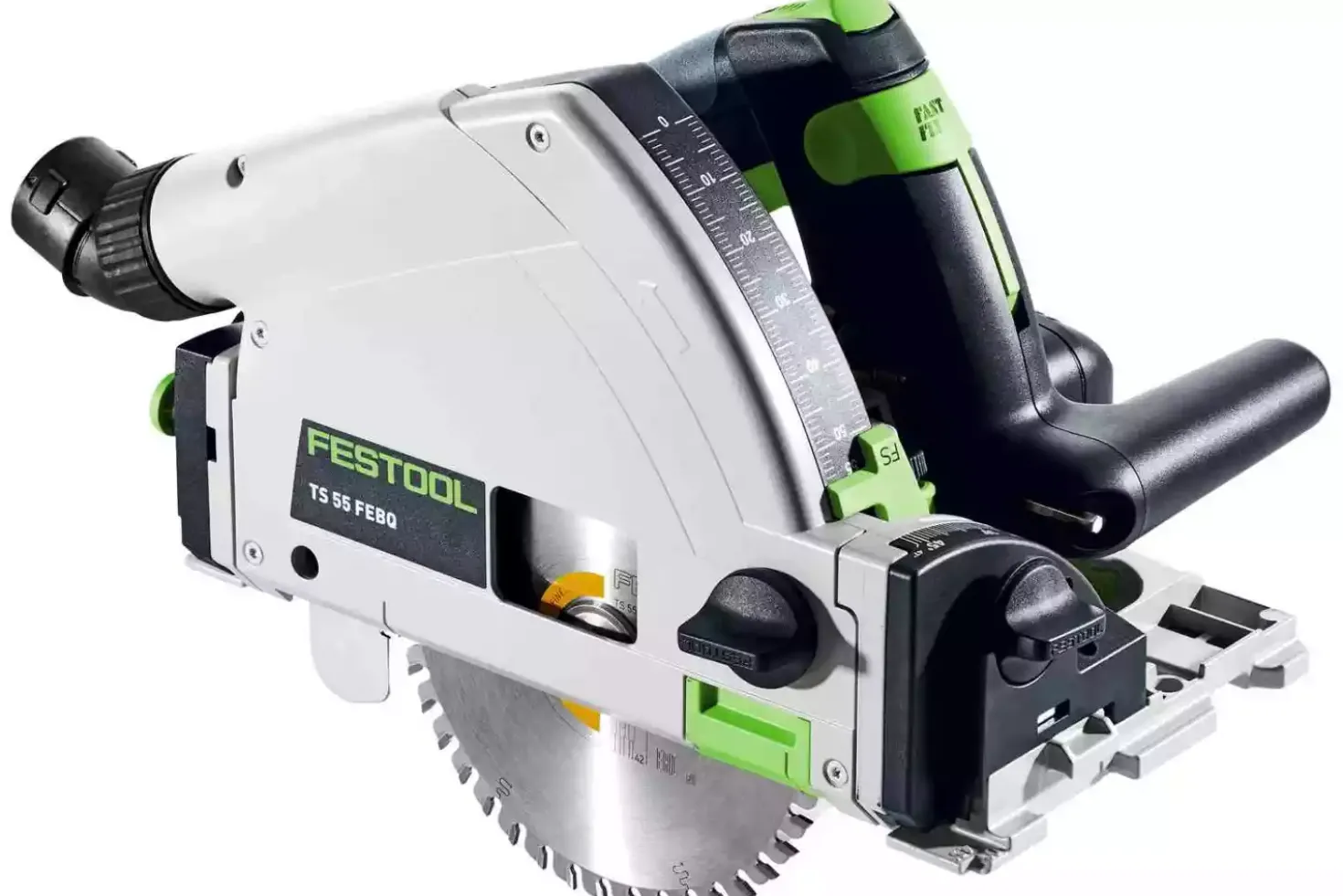 Festool TS 55 FEBQ-Plus Invalcirkelzaagmachine in systainer - 1200W - 160mm