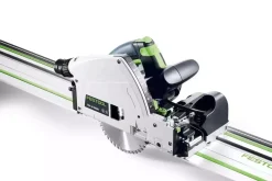 Festool TSV 60 KEBQ-Plus-FS Invalzaag met voorritsfunctie incl. geleiderail en cirkelzaagblad in systainer - 1500W