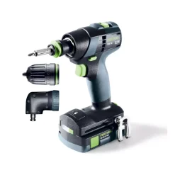Festool TXS 18 C 3,0-Set 18V Li-Ion accu schroefboormachine incl. bitset (2x 3,0Ah) in systainer - 40Nm