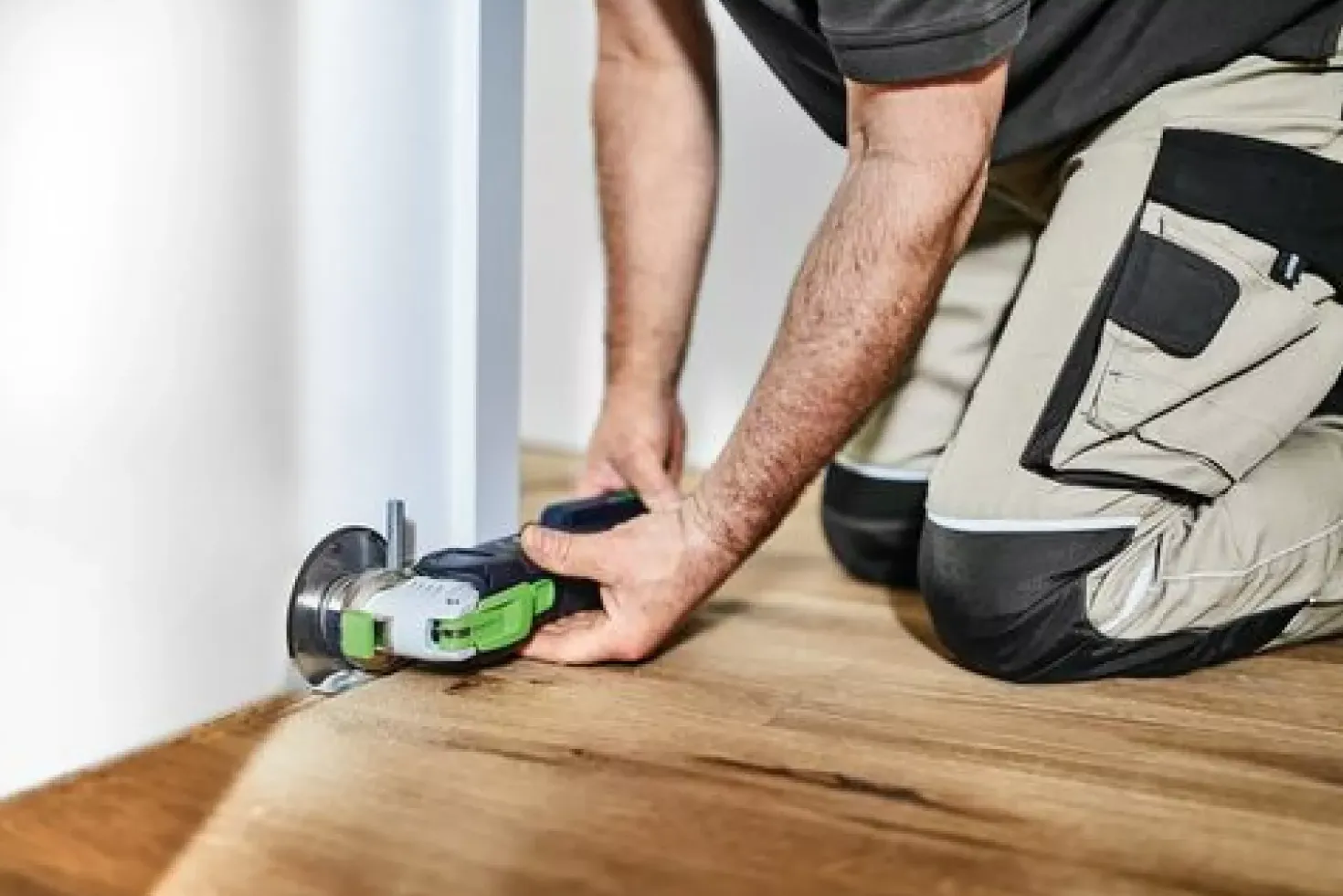 Festool VECTURO OSC 18 E-Basic 18V Li-Ion accu oscillerende multitool body in systainer - koolborstelloos