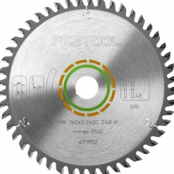 Festool 491952 / 160x2,2x20 W48 Cirkelzaagblad - 160 x 20 x 48T - Hout