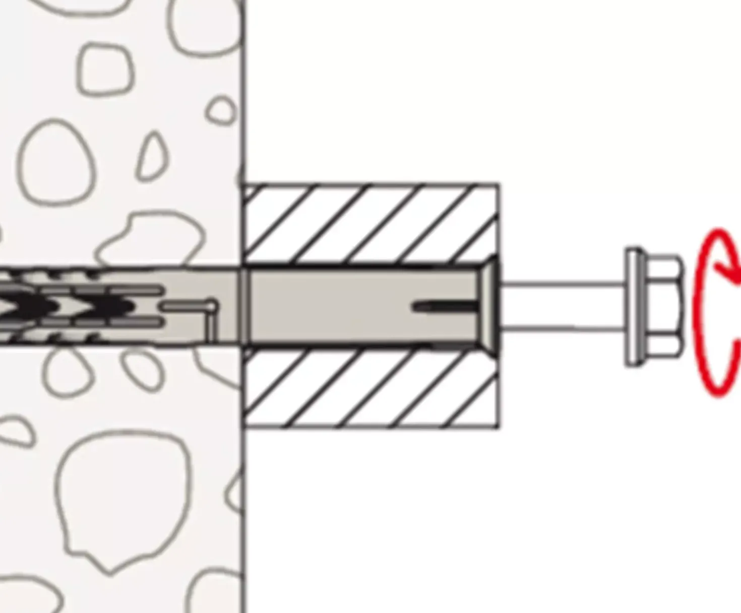 Fischer 46336 Constructie-/kozijnplug SXR - 10 x 200 FUS - TX40/SW13 - zeskant schroef - verzinkt staal (50st)