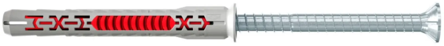 Fischer Constructieplug DuoXpand - TX30 - Verzonken kop - Voldraad - Verzinkt - 50st