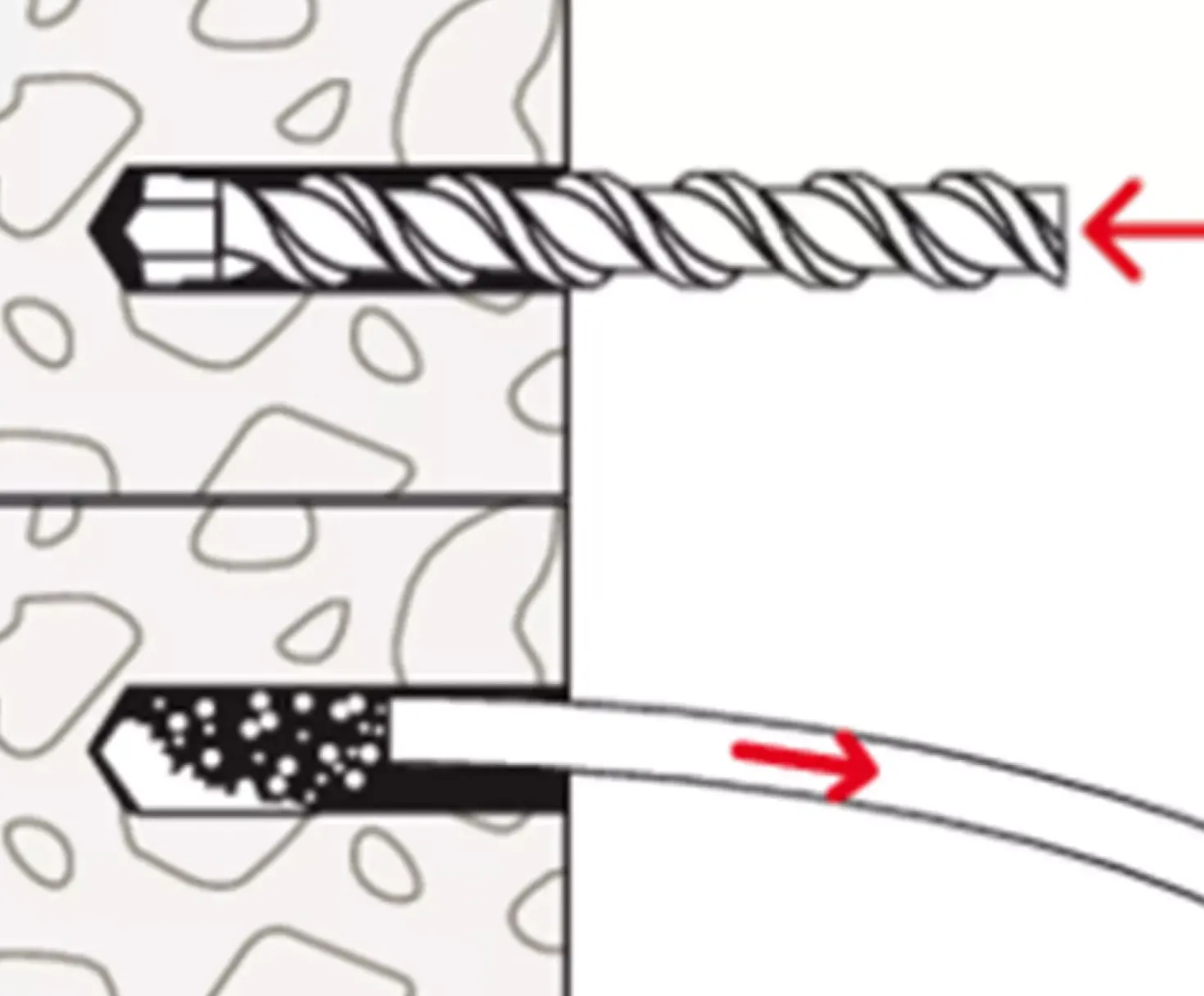 Fischer Constructieplug DuoXpand - TX30 - Verzonken kop - Voldraad - Verzinkt - 50st