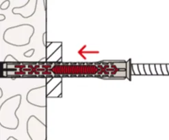 Fischer 562162 Constructieplug DuoXpand - 10 x 230 T - TX40 - verzonken schroef (50st)