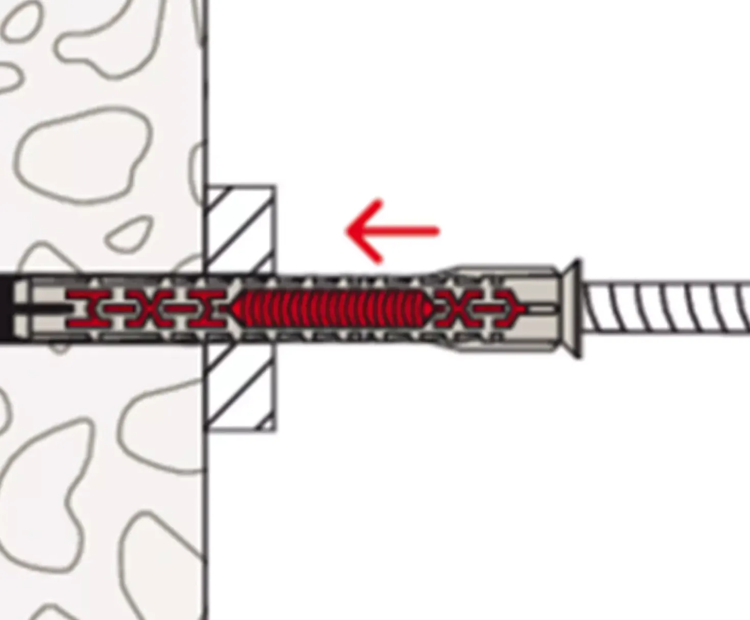 Fischer 562161 Constructieplug DuoXpand - 10 x 200 T - TX40 - verzonken schroef (50st)
