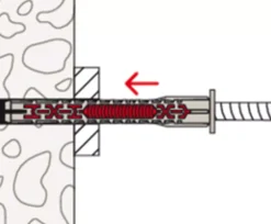 Fischer 562170 Constructieplug DuoXpand - 10 x 140 FUS - TX40/SW13 - zeskant schroef (50st)