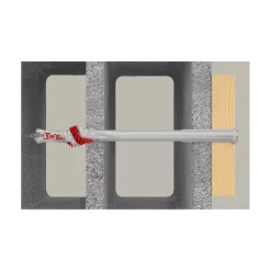 Fischer 562160 Constructieplug DuoXpand - 10 x 180 T - TX40 - verzonken schroef (50st)