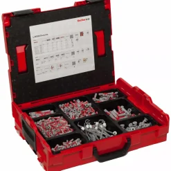 Fischer DuoLine L-BOXX 102 833-delige pluggenset in L-Boxx