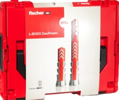 Fischer DuoPower L-BOXX 102 910-delige pluggenset in L-Boxx
