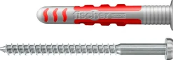 Fischer 557728 DuoSeal plug met RVS A2 bolkopschroef - 8.0 x 48mm - Bolkop - Voldraad - Verzinkt (25st)