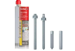 Fischer 563283 FIS V PLUS 300 T HWK K Injectiemortel - 10 stuks incl. 20 mengtuiten