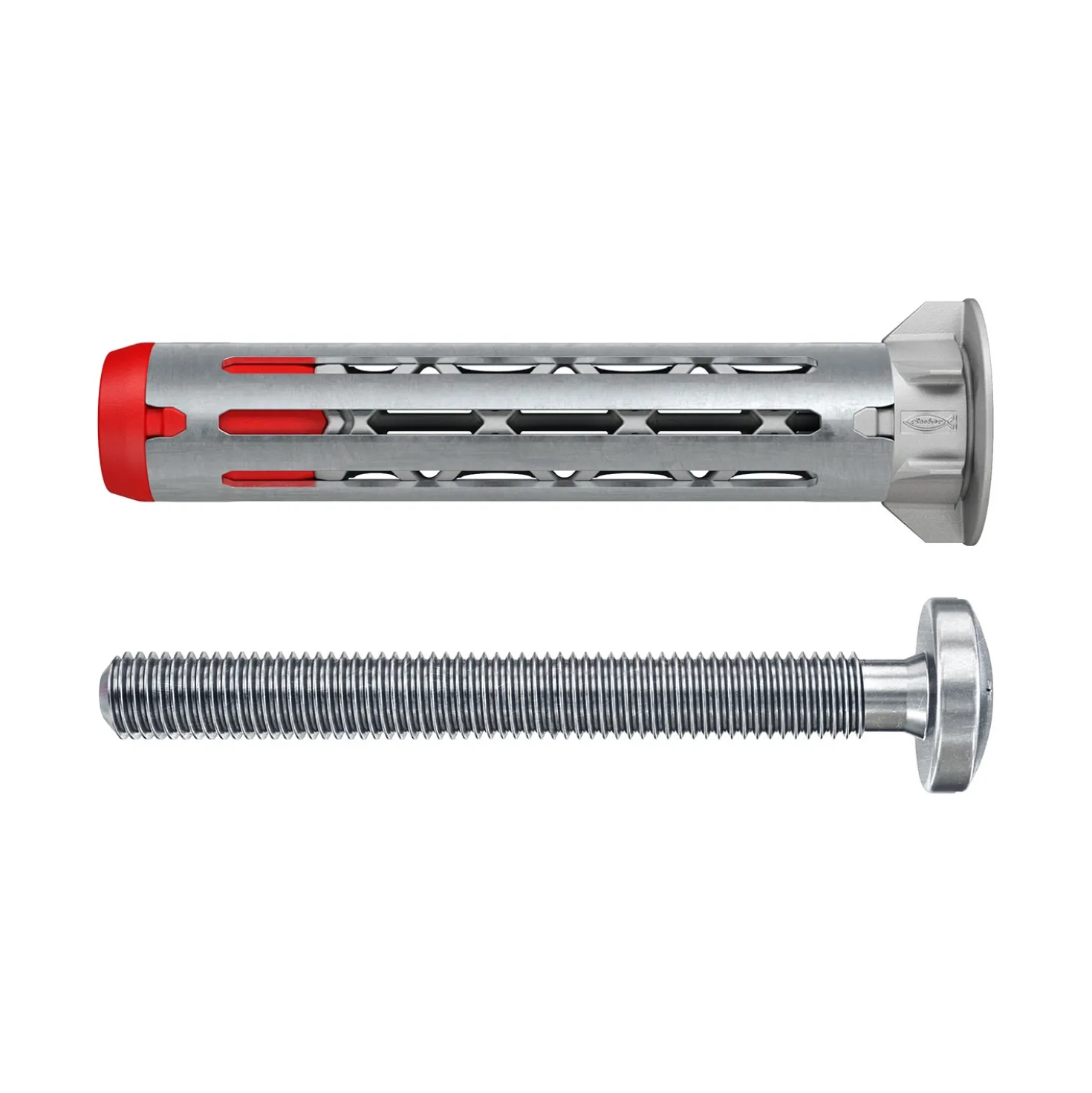 Fischer 572924 Hollewandplug DuoHM 5 X 55 S PH TX, bolkopbout met TX opname