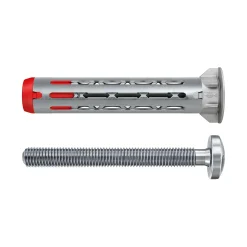 Fischer 572922 Hollewandplug DuoHM 6 X 55 S PH PZ, bolkopbout met PZ opname