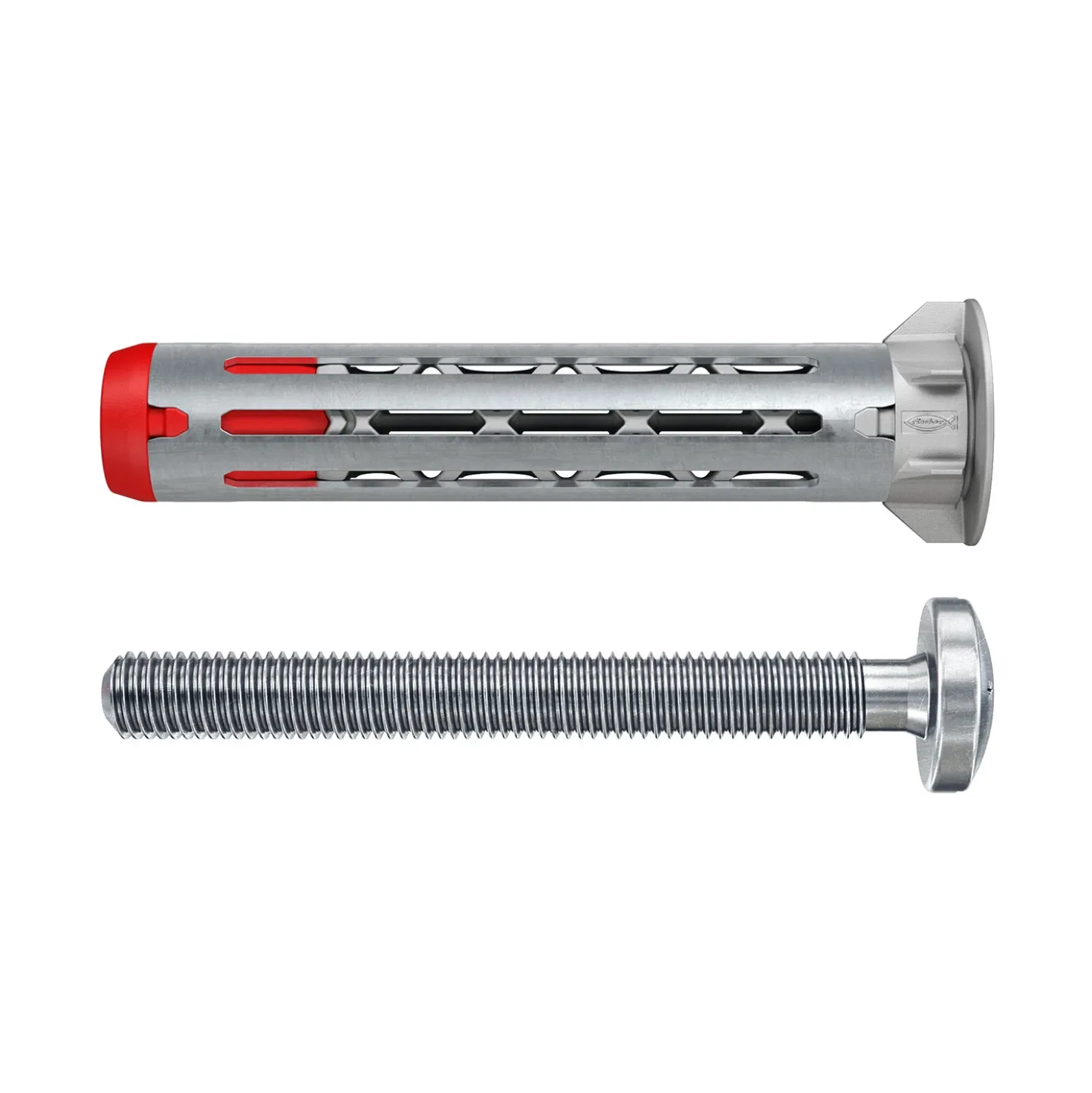 Fischer 572923 Hollewandplug DuoHM 4 X 55 S PH TX, bolkopbout met TX opname