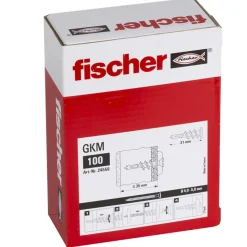 Fischer 24556 Metalen gipsplaatplug GKM - 31mm (100st)