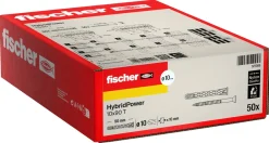 Fischer 577365 Nylon plug HybridPower 10 x 90 met TX40 schroef (50st)