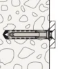 Fischer 568012 SX Plus Pluggen - 12 x 60mm (25st)