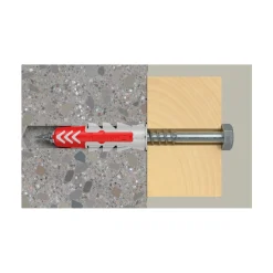 Fischer 538259 Universele plug DuoPower SS - 14 x 70mm - SW17 - zeskant schroef (8st)