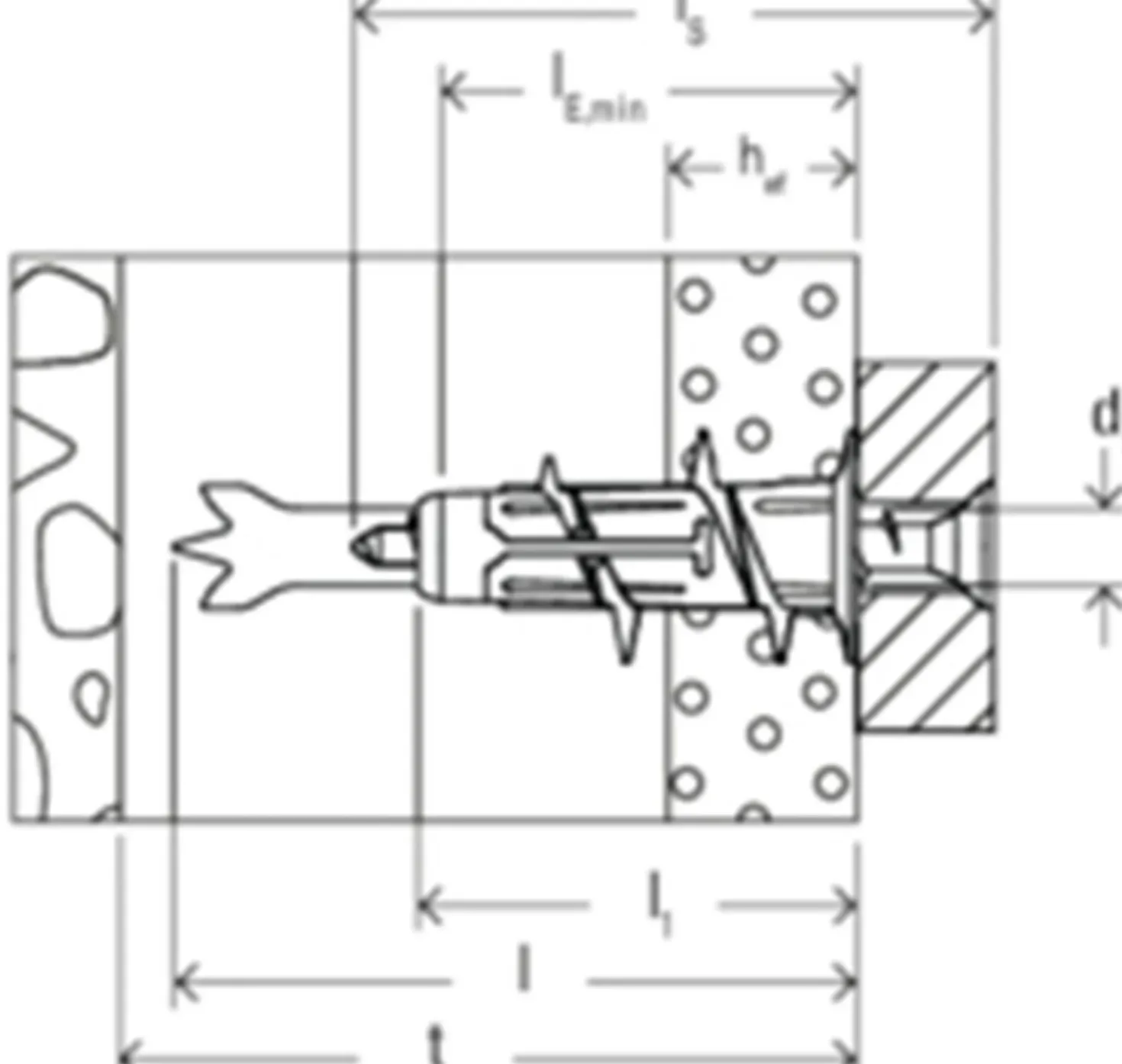Fischer 545677 Zelfborende gipsplaatplug DuoBlade - 44mm (40st)