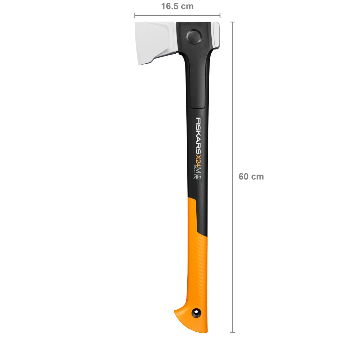 Fiskars 1069106 X serie X24 kloofbijl M - 600mm