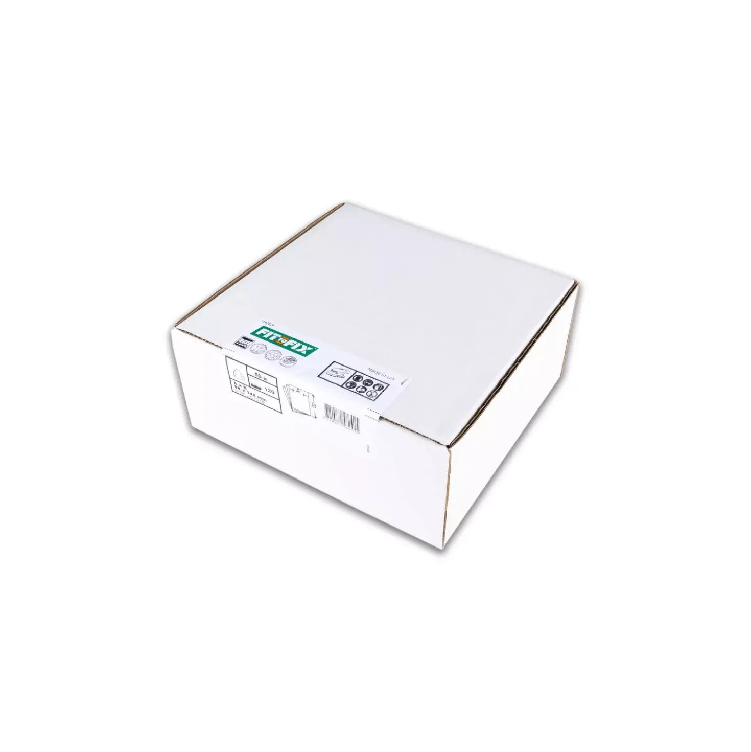 Fit-to-Fix Delta Schuurvel - 98mm - 50st