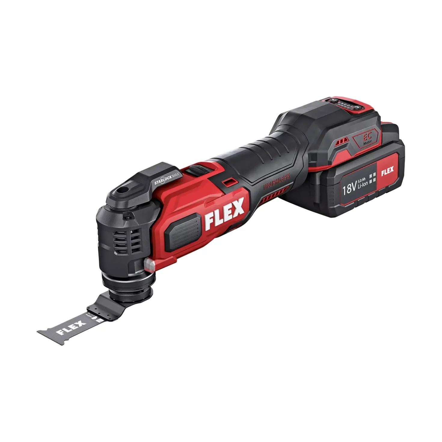Flex DD LD+MT 18-ECTC/2.5 18V accu Multitool + boorschroefmachine (2x accu) in koffer