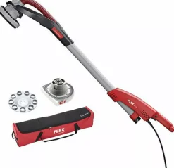Flex GDE 10 Set Thermo-Jet Wand- en plafondschuurmachine Giraffe met wisselkopsysteem voor beton