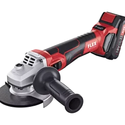 Flex LBE 125 18.0-EC Li-Ion Accu haakse slijper body in L-Boxx - 125mm - variabel - 18V