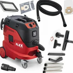 Flex S 44 L Bouwstofzuiger incl. accessoires - 1400W - L-klasse - 42L