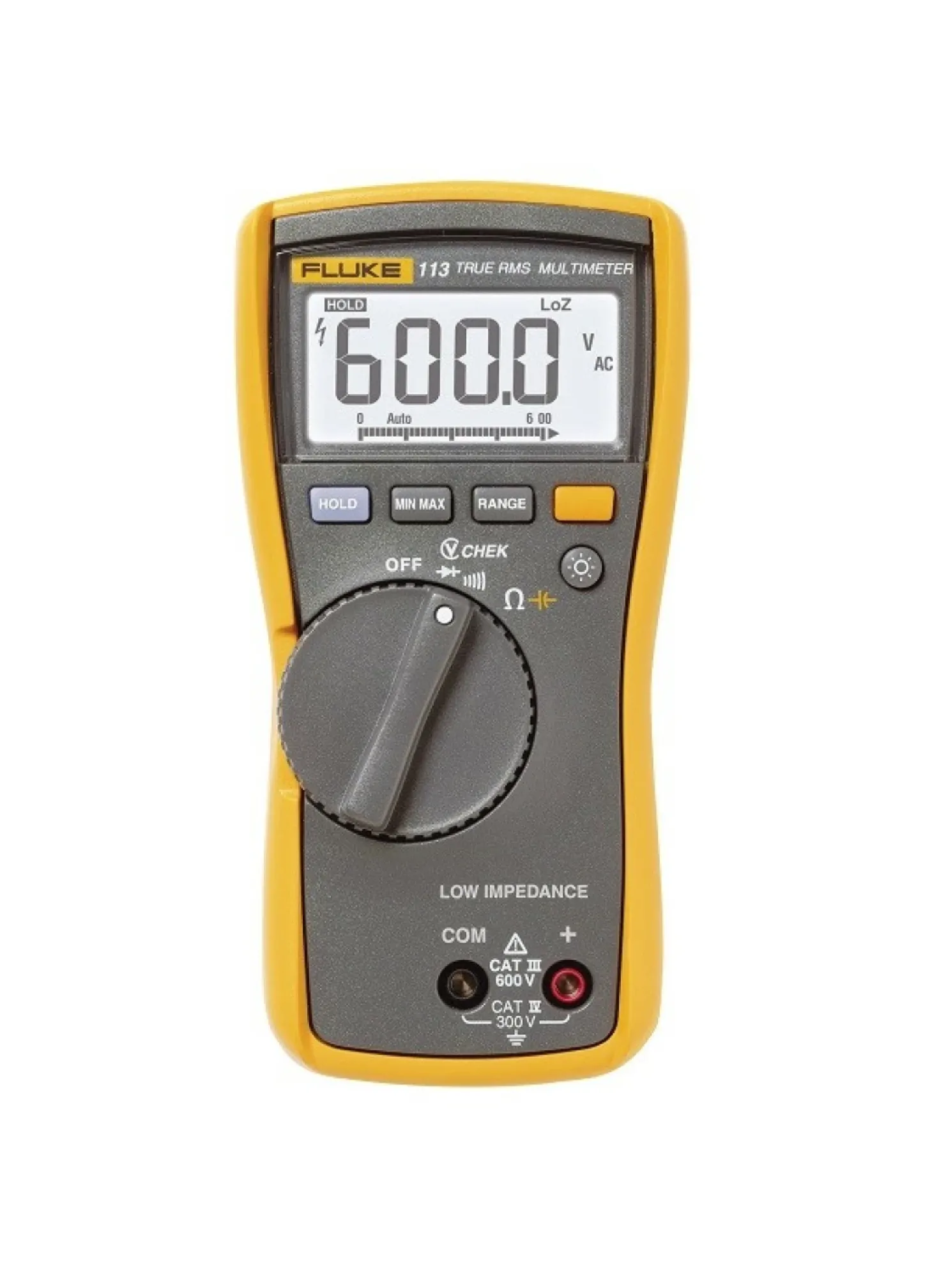 Fluke 113 EUR Digitale True-RMS multimeter - AC 600V