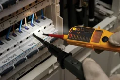 Fluke T150 Tweepolige spannings- en doorbeltester met LCD scherm - Ohm-meting - schakelbare belasting - AC/DC 690V