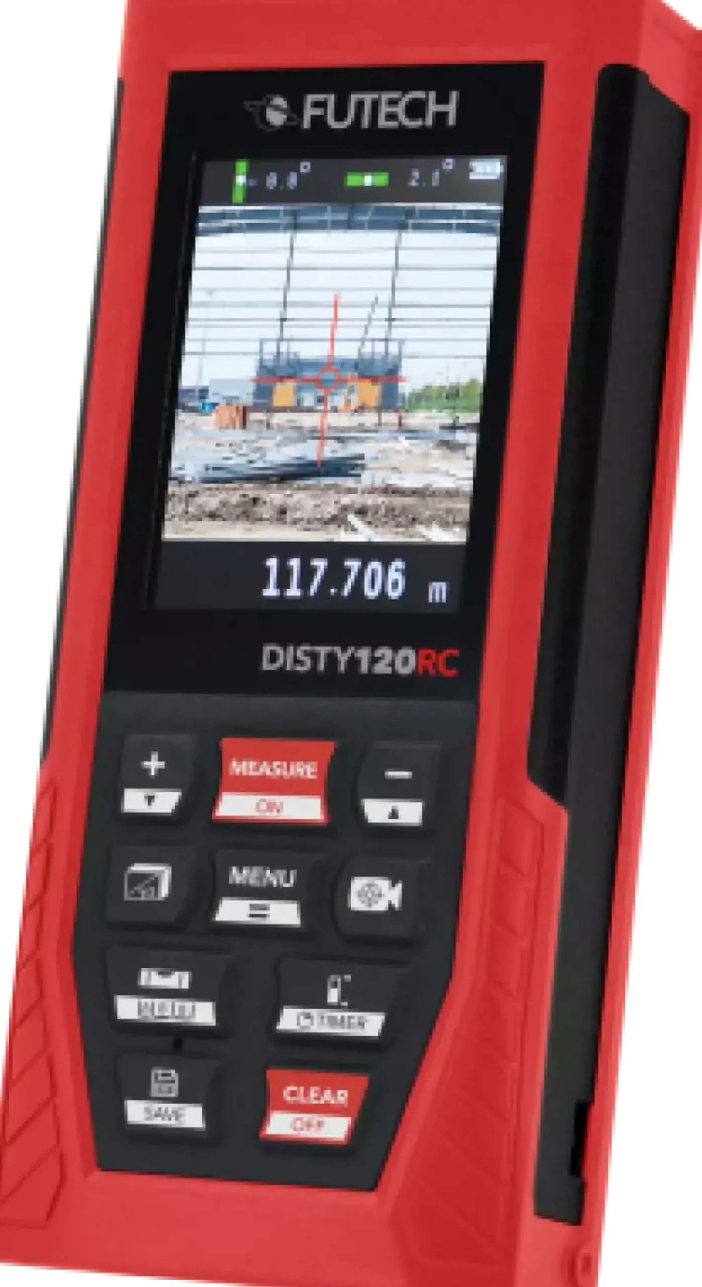 Futech Disty 120 Afstandsmeter - 120m - rood - IP54