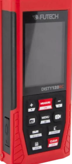 Futech Disty 120 Afstandsmeter - 120m - rood - IP54