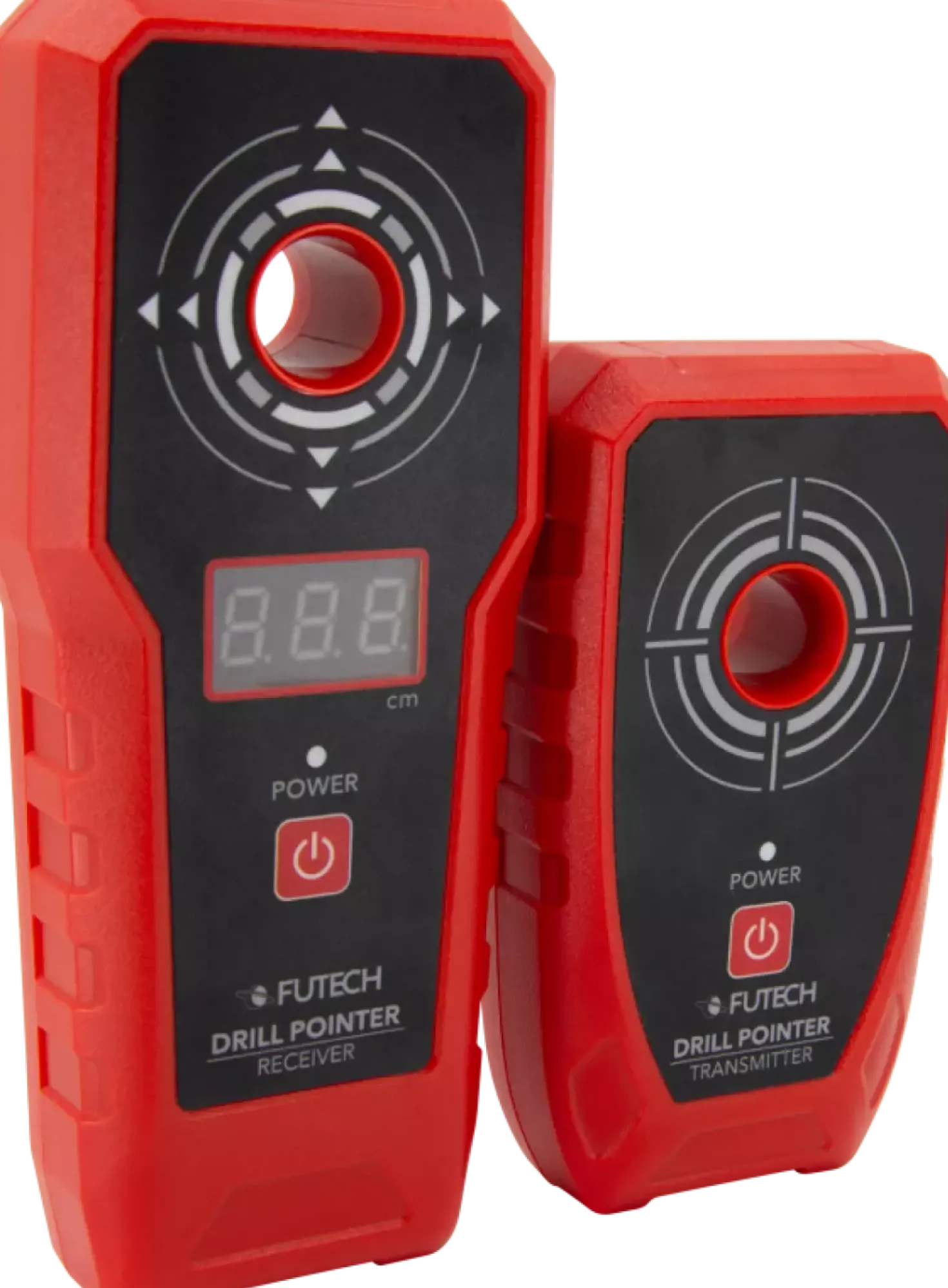 FUTECH Drill Pointer Muurscanner - tot 150cm muurdikte - 3mm