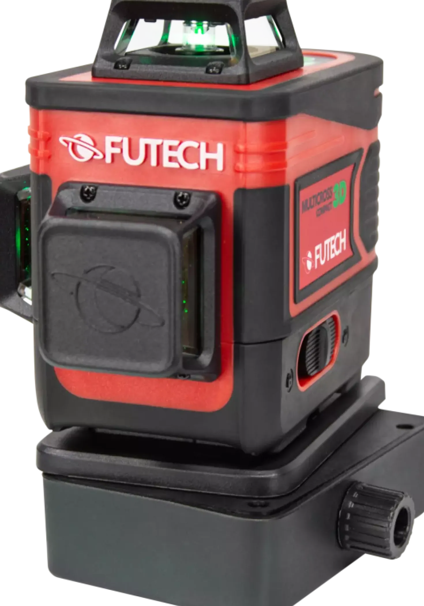FUTECH MC3D Multicross 3D Compact kruislijnlaser in koffer - groen - 2x 150m - 3 lijnen