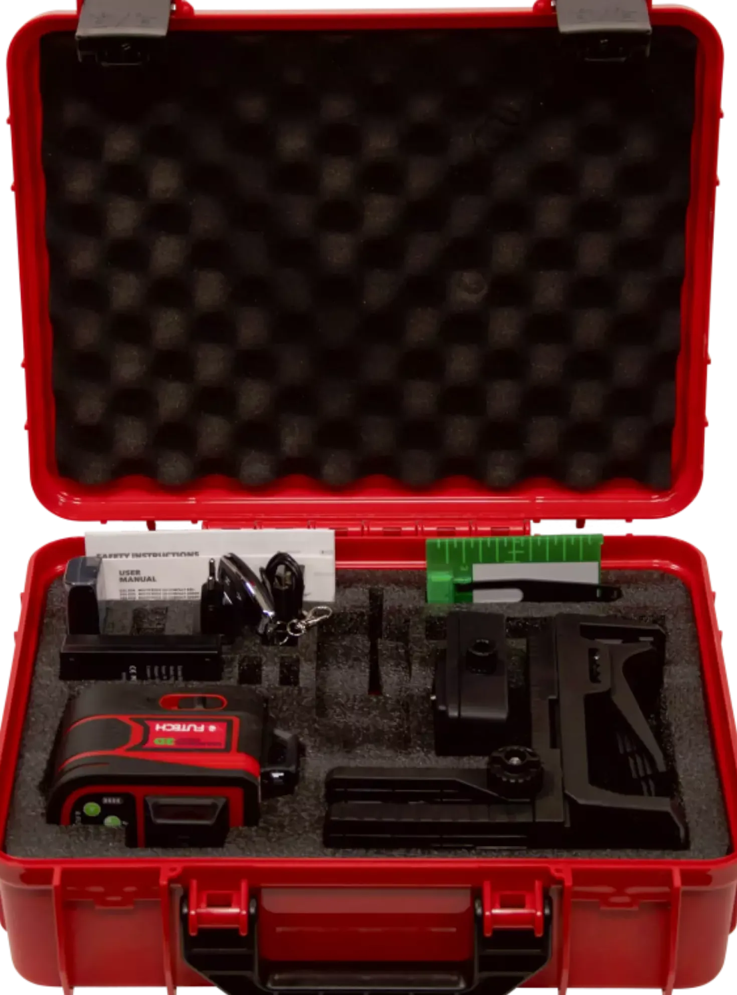 FUTECH MC3D Multicross 3D Compact kruislijnlaser in koffer - groen - 2x 150m - 3 lijnen