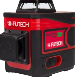 FUTECH MC3D Multicross 3D Compact kruislijnlaser set incl. statief in koffer - groen - 2x 150m - 3 lijnen