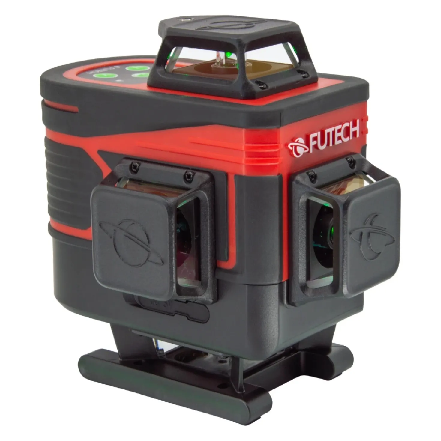 Futech MC4D Multicross 4D Compact kruislijnlaser in koffer - groen - 150m - 4 lijnen