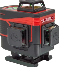FUTECH MC4D Multicross 4D Compact kruislijnlaser set incl. statief in koffer - groen - 150m - 3 lijnen