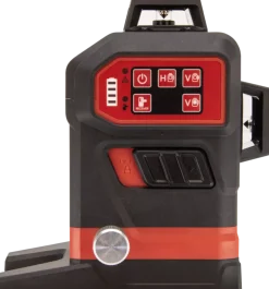 FUTECH Multicross 3D 18VMAX kruislijnlaser set incl. statief en 18V batterij adapter - groen - 70m - 3 lijnen